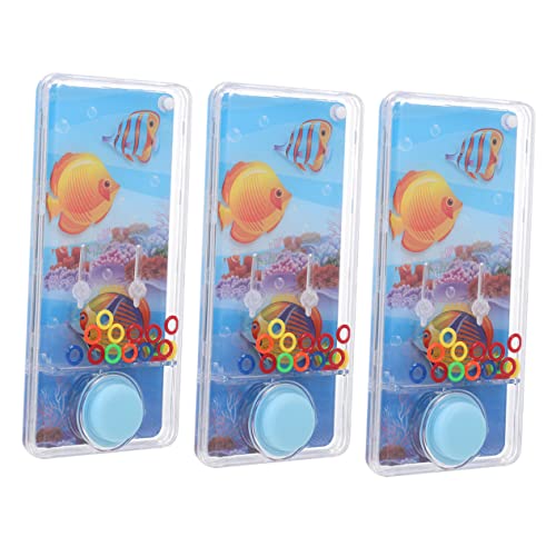 KOMBIUDA 3 Stück Ring Wasserspielspielzeug Karnevalsspiele Für Kinderparty Handgehaltenes Wasserspielzeug Handheld-wasserspiele Für Handwasserspiele Für Plastik Blue KOMBIUDA 3 Stück Ring Wasserspielspielzeug Karnevalsspiele Für Kinderparty Handgehaltenes Wasserspielzeug Handheld-wasserspiele Für Handwasserspiele Für Plastik Blue von KOMBIUDA