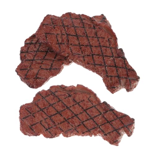 KOMBIUDA Requisiten Aus Kunstfleisch – Steak-Set Mit Simulierten Lebensmitteln Dekoratives Kunstfleisch Für Die Restaurantausstellung Westliches Küchenornament KOMBIUDA Requisiten Aus Kunstfleisch – Steak-Set Mit Simulierten Lebensmitteln Dekoratives Kunstfleisch Für Die Restaurantausstellung Westliches Küchenornament von KOMBIUDA