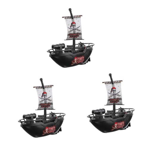 KOMBIUDA 3 Stück Teiliges Piratenschiff Badespielzeug aus Kunststoff Leichtes Badewannen und Poolspritzspielzeug für Kleinkinder Wassersicheres Badeboot für Badespaß und Spielerisches KOMBIUDA 3 Stück Teiliges Piratenschiff Badespielzeug aus Kunststoff Leichtes Badewannen und Poolspritzspielzeug für Kleinkinder Wassersicheres Badeboot für Badespaß und Spielerisches von KOMBIUDA