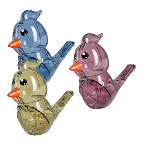 KOMBIUDA 3 Stück Wasservogel Pfeifen Interaktive Spielzeuge für Musikspielzeuge für Partys für Jungen für Outdoor und Wasserspiele von KOMBIUDA