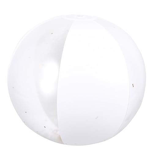 KOMBIUDA Aufblasbare Glitzerbälle Pailletten-wasserball Sand-wasserball Kinder-wasserball Für Schwimmbad Strand Garten von KOMBIUDA