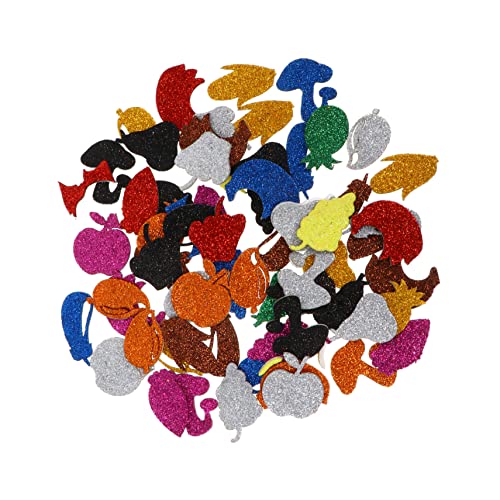 KOMBIUDA Eva-Glitzer-wandaufkleber Selbstklebend Für Jungen Und Mädchen Bastelbedarf Scrapbooking Zufälliger Stil KOMBIUDA Eva-Glitzer-wandaufkleber Selbstklebend Für Jungen Und Mädchen Bastelbedarf Scrapbooking Zufälliger Stil von KOMBIUDA