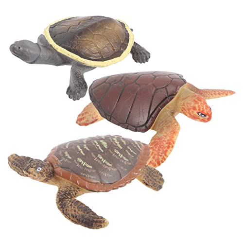 KOMBIUDA 3 Teiliges Schildkrötenmodell Das Tierspielzeug Kuscheltiere Schildkrötenskulptur Schildkrötenornament Schildkrötenfigur Desktop Schildkrötenmodell KOMBIUDA 3 Teiliges Schildkrötenmodell Das Tierspielzeug Kuscheltiere Schildkrötenskulptur Schildkrötenornament Schildkrötenfigur Desktop Schildkrötenmodell von KOMBIUDA