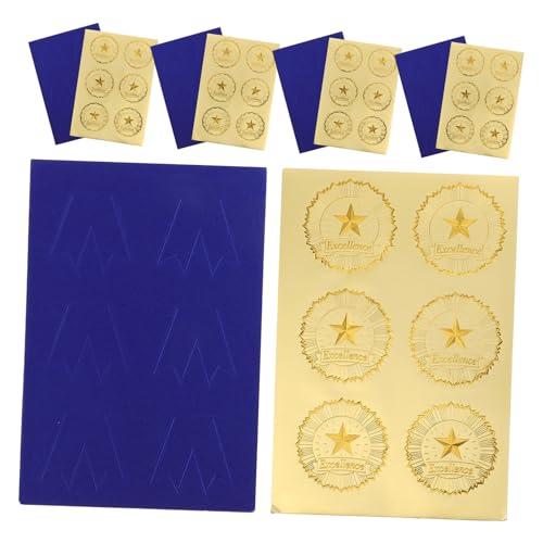 KOMBIUDA 30 Sätze graduiertenaufkleber goldene Umschlagsiegel Aufkleber für Briefumschläge Preisaufkleber Aufkleber zum Prägen Auszeichnungsaufkleber Medaillendekorationsetiketten Papier KOMBIUDA 30 Sätze graduiertenaufkleber goldene Umschlagsiegel Aufkleber für Briefumschläge Preisaufkleber Aufkleber zum Prägen Auszeichnungsaufkleber Medaillendekorationsetiketten Papier von KOMBIUDA