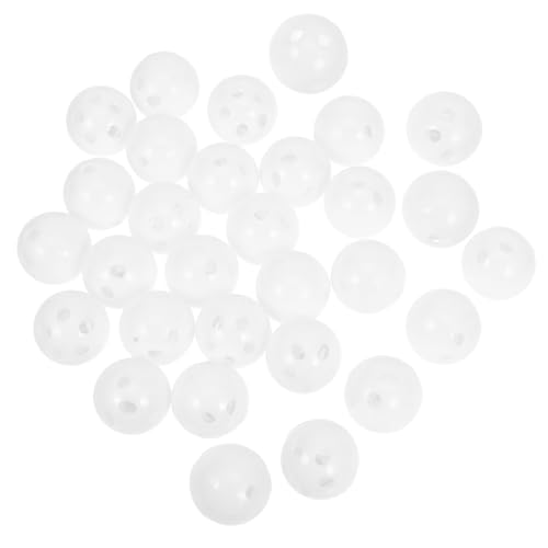 KOMBIUDA 30 Stück DIY -Puppenglockenball Geräuschmacher DIY Bastelspielzeug Rasseleinsatz Handwerk Ersatz-Rasseleinsatz Musikspielzeug aus Kunststoff Plüschspielzeug Rassel Abs Weiß KOMBIUDA 30 Stück DIY -Puppenglockenball Geräuschmacher DIY Bastelspielzeug Rasseleinsatz Handwerk Ersatz-Rasseleinsatz Musikspielzeug aus Kunststoff Plüschspielzeug Rassel Abs Weiß von KOMBIUDA