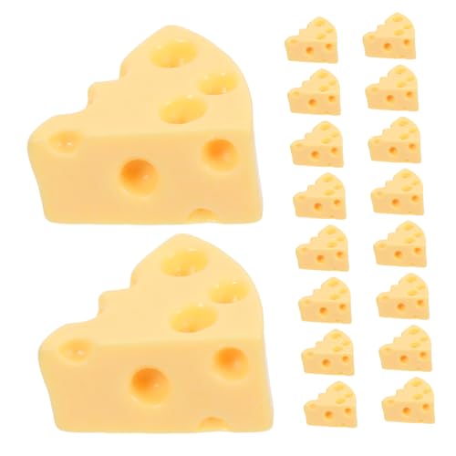 KOMBIUDA 30 Stück Mini -Käse -Dekoration Miniatur-Essen winziges Essen Mini-Puppenhauszubehör Miniaturfutter Miniaturen Küchenfutter Käse Miniatur Mini -Artikel Harz Yellow KOMBIUDA 30 Stück Mini -Käse -Dekoration Miniatur-Essen winziges Essen Mini-Puppenhauszubehör Miniaturfutter Miniaturen Küchenfutter Käse Miniatur Mini -Artikel Harz Yellow von KOMBIUDA
