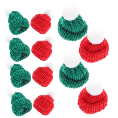 KOMBIUDA 30 Stück Mini Strickmützen für Weihnachten Rote und Grüne Mini Hüte für Puppen Flaschen und DIY Dekoration Vielseitige Weihnachtsaccessoires für Kreative Bastelprojekte KOMBIUDA 30 Stück Mini Strickmützen für Weihnachten Rote und Grüne Mini Hüte für Puppen Flaschen und DIY Dekoration Vielseitige Weihnachtsaccessoires für Kreative Bastelprojekte von KOMBIUDA