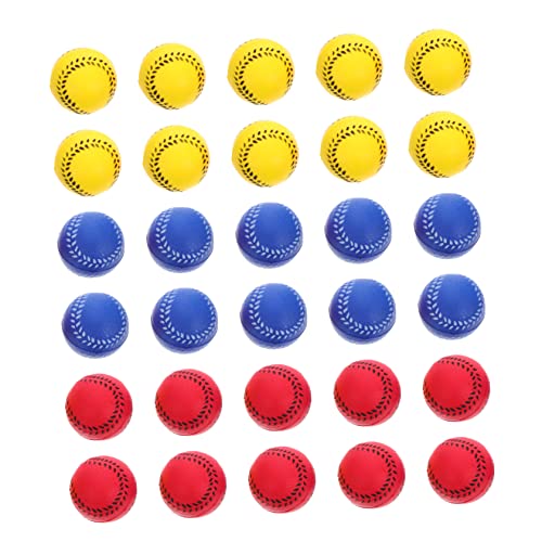 KOMBIUDA 30 Stück Simulation Baseball für Weiche PU Schaumstoff Bälle Baseball Party Mitgebsel für Kleinkinder und Vorschulkinder Zufällige Farbe Zufällige Farbe KOMBIUDA 30 Stück Simulation Baseball für Weiche PU Schaumstoff Bälle Baseball Party Mitgebsel für Kleinkinder und Vorschulkinder Zufällige Farbe Zufällige Farbe von KOMBIUDA