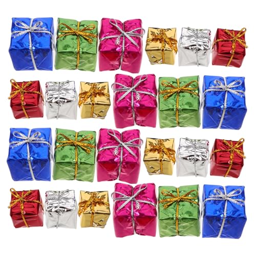 KOMBIUDA 30 Stück Teiliges Miniatur Geschenkbox Bunte Schaumstoff Mini Geschenkschachteln für Puppenhaus Dekoration Leichte Mini Präsente für Bastelprojekte und Festliche Szenengestaltung von KOMBIUDA