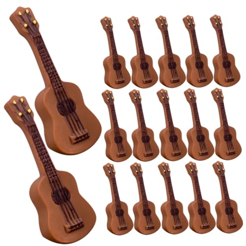 KOMBIUDA 30 Stück Teiliges Miniatur Gitarrenmodell aus Kunstharz Dekorative Statue für Puppenhaus Büro und Zuhause für Musikliebhaber und Sammler KOMBIUDA 30 Stück Teiliges Miniatur Gitarrenmodell aus Kunstharz Dekorative Statue für Puppenhaus Büro und Zuhause für Musikliebhaber und Sammler von KOMBIUDA