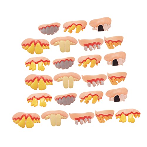 KOMBIUDA Halloween-Set 30-teilig Falsche Zähne Zubehör Für Kostümpartys Bühnen-Accessoires Zufälliger Stil KOMBIUDA Halloween-Set 30-teilig Falsche Zähne Zubehör Für Kostümpartys Bühnen-Accessoires Zufälliger Stil von KOMBIUDA
