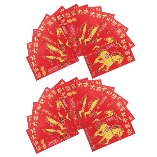 KOMBIUDA 300stücke Rote Chinesische Umschläge Neujahrsfest Umschläge Zum Frühlingsfest Traditionelle Rote Für Mondneujahr Hongbao Zum Chinesischen Neujahr von KOMBIUDA