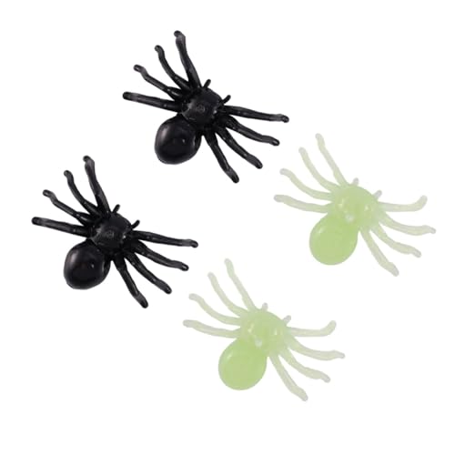 KOMBIUDA 300 Stück Halloween-Spinne Halloween-Dekorationstrick Falsche Spinne Halloween Dekoration Halloween Decoration Halloween Prank Toys Scary Spider Toys leuchtende Spinnen KOMBIUDA 300 Stück Halloween-Spinne Halloween-Dekorationstrick Falsche Spinne Halloween Dekoration Halloween Decoration Halloween Prank Toys Scary Spider Toys leuchtende Spinnen von KOMBIUDA