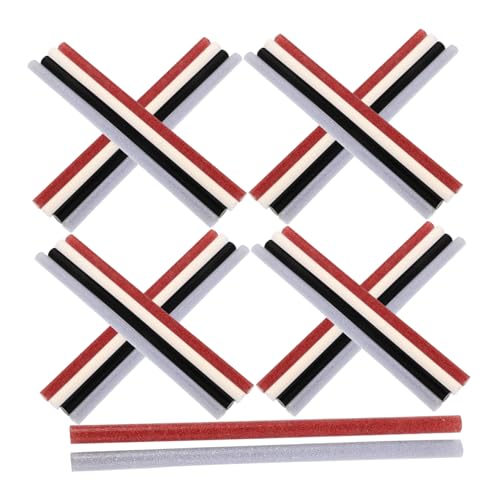 KOMBIUDA 30 Stück Glitzer-klebestifte Zum Basteln Schmelzklebstoff Mini-Sticks Für Projekte Mehrfarbige Versiegelungsstäbe von KOMBIUDA