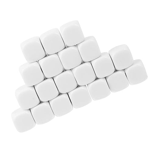 KOMBIUDA 30St Leere Würfel Leere weiße Würfel Pub- Acryl Würfel Requisiten lehren maßgefertigte Würfel Spielwürfel selber Machen Glücksspielwürfel Requisiten für Würfelspiele KOMBIUDA 30St Leere Würfel Leere weiße Würfel Pub- Acryl Würfel Requisiten lehren maßgefertigte Würfel Spielwürfel selber Machen Glücksspielwürfel Requisiten für Würfelspiele von KOMBIUDA
