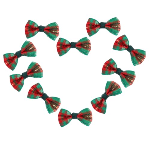 KOMBIUDA 30Stücke Mini Schleifen für Puppen Bunte DIY Mini Bows für Bastelprojekte Kleine Geschenkschleifen und Dekoration für Handwerk und Geschenkverpackung von KOMBIUDA