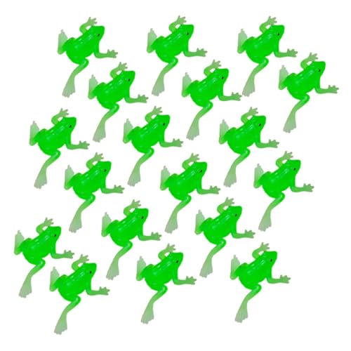 KOMBIUDA 30Stücke Teiliges Frosch Realistische Froschfiguren aus TPR für Badespaß und Kreative Dekoration Lernspielzeug und Aquarium Dekoration für Erwachsene von KOMBIUDA