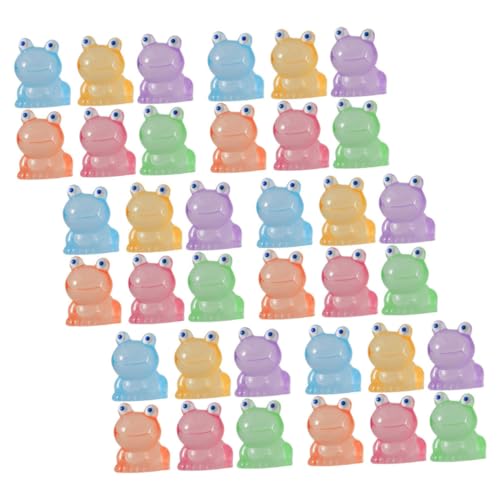 KOMBIUDA Glow Dark Harz Frosch Miniaturen 36 Stücke Miniatur Frosch Modellierung Figuren Für Decor KOMBIUDA Glow Dark Harz Frosch Miniaturen 36 Stücke Miniatur Frosch Modellierung Figuren Für Decor von KOMBIUDA