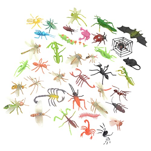 KOMBIUDA Robustes Insektenmodell-Spielzeug Aus Kunststoff 39-teiliges Simulationsspielzeug Figuren Realistisches Kinderspielzeug Für Das Wissenschaftliche Lernen KOMBIUDA Robustes Insektenmodell-Spielzeug Aus Kunststoff 39-teiliges Simulationsspielzeug Figuren Realistisches Kinderspielzeug Für Das Wissenschaftliche Lernen von KOMBIUDA
