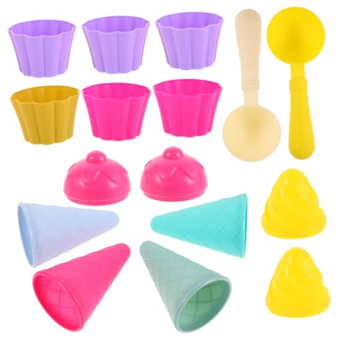 KOMBIUDA 3Er-Set Sandspielzeug Eiskegel und Eiskugel für Outdoor Aktivitäten Am Strand und Kreative Spielstunden KOMBIUDA 3Er-Set Sandspielzeug Eiskegel und Eiskugel für Outdoor Aktivitäten Am Strand und Kreative Spielstunden von KOMBIUDA