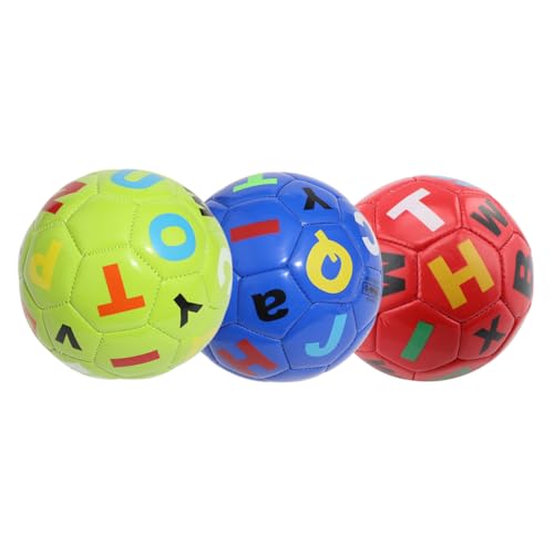 KOMBIUDA 3St Fußball Kleinkindspielzeug Outdoor- für Kleinkinder Spielzeugbälle entwicklung kindliche entwicklung Kinderbälle interessantes Kinderspielzeug PVC KOMBIUDA 3St Fußball Kleinkindspielzeug Outdoor- für Kleinkinder Spielzeugbälle entwicklung kindliche entwicklung Kinderbälle interessantes Kinderspielzeug PVC von KOMBIUDA