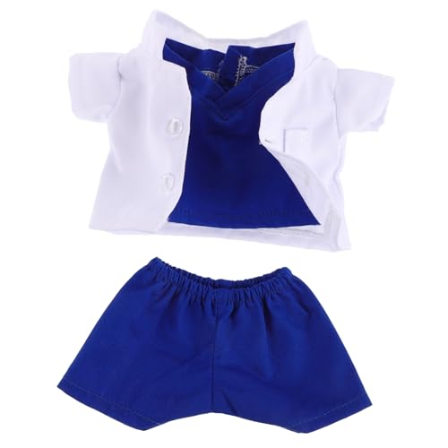 KOMBIUDA Süßes Stofftier Kleidungsset 20cm Puppenarzt Kostüm Plüschbär Outfit Bärenkleidung Basic Puppenkleidung Weiches Material Handarbeit KOMBIUDA Süßes Stofftier Kleidungsset 20cm Puppenarzt Kostüm Plüschbär Outfit Bärenkleidung Basic Puppenkleidung Weiches Material Handarbeit von KOMBIUDA