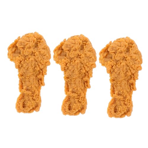 KOMBIUDA 3St Simulation Brathähnchen Modell Drumstick hängende Lebensmittelmodelle gefälschte Hühnerkeule hängende Lebensmittelanhänger Foto -Requisiten Requisiten für das Szenenlayout PVC KOMBIUDA 3St Simulation Brathähnchen Modell Drumstick hängende Lebensmittelmodelle gefälschte Hühnerkeule hängende Lebensmittelanhänger Foto -Requisiten Requisiten für das Szenenlayout PVC von KOMBIUDA