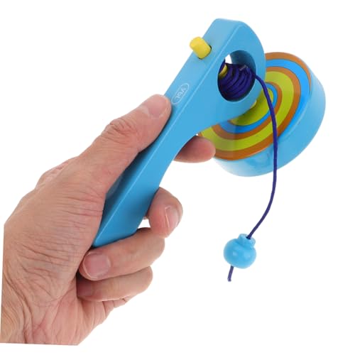 KOMBIUDA Holzspielzeug Gyroskop Mit Zugschnur Einfach Zu Spielen Für Kinder Kleinkinder Lernspielzeug Vorschulspielzeug Tragbar Und Leicht KOMBIUDA Holzspielzeug Gyroskop Mit Zugschnur Einfach Zu Spielen Für Kinder Kleinkinder Lernspielzeug Vorschulspielzeug Tragbar Und Leicht von KOMBIUDA