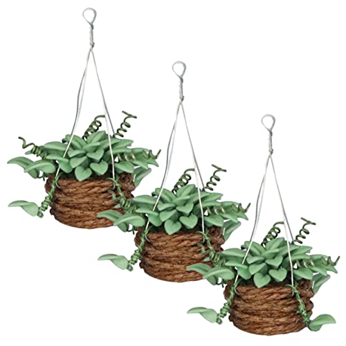 KOMBIUDA 3 Stück Kleine Dekorative Topfpflanzen Mini-dekorpflanze Für Zuhause Miniatur-hausdekoration Zubehör KOMBIUDA 3 Stück Kleine Dekorative Topfpflanzen Mini-dekorpflanze Für Zuhause Miniatur-hausdekoration Zubehör von KOMBIUDA