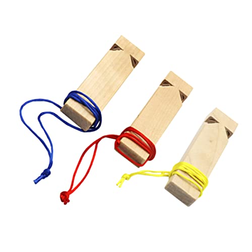 KOMBIUDA Holzschnitt Kreatives Pfeifenspielzeug Für Kinder Naturmaterial Musikinstrument Zum Spielen Diy-malpfeife Geschenkidee von KOMBIUDA