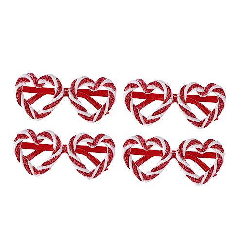 KOMBIUDA 4 Paare Valentinstag Herzförmige Partybrillen aus Langlebigem Kreative und Lustige Brillen für Erwachsene Fotozubehör für Hochzeit Geburtstag Reise und Festlichkeiten KOMBIUDA 4 Paare Valentinstag Herzförmige Partybrillen aus Langlebigem Kreative und Lustige Brillen für Erwachsene Fotozubehör für Hochzeit Geburtstag Reise und Festlichkeiten von KOMBIUDA