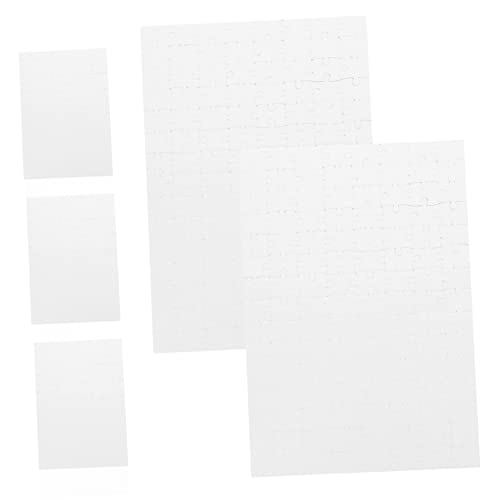 KOMBIUDA 4 Sätze DIY Wärmeübertragungs Puzzle Leere Puzzlestücke für Kreative Kunstprojekte für Fotodruck und Kinderentwicklung KOMBIUDA 4 Sätze DIY Wärmeübertragungs Puzzle Leere Puzzlestücke für Kreative Kunstprojekte für Fotodruck und Kinderentwicklung von KOMBIUDA