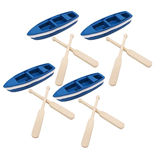 KOMBIUDA Ästhetisches Mini-bootsmodell Aus Holz Nautische Dekoration von KOMBIUDA