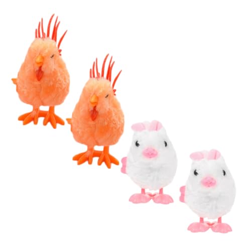 KOMBIUDA 4 Stück Aufzieh kinderspielzeug für nachsprechende stofftiere Kid Toys Fun Toy Hasen- zum Aufziehen Uhrwerk- für Kleinkinder Plastik KOMBIUDA 4 Stück Aufzieh kinderspielzeug für nachsprechende stofftiere Kid Toys Fun Toy Hasen- zum Aufziehen Uhrwerk- für Kleinkinder Plastik von KOMBIUDA