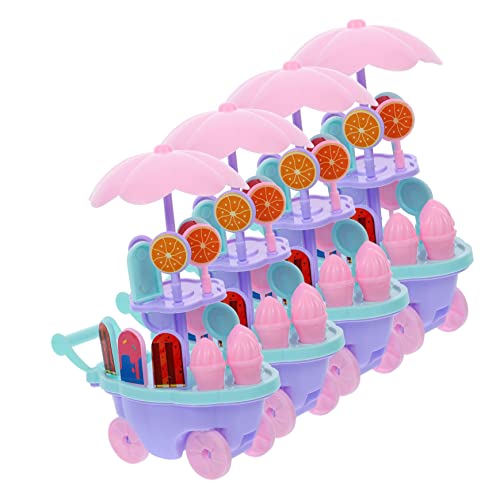 KOMBIUDA 4 Stück Eiswagen Eiswagen Für Kleinkinder Kleinkind Sensorik Eiswagen Für Lustiges Kinderspielzeug Kinderzubehör Kunststoff KOMBIUDA 4 Stück Eiswagen Eiswagen Für Kleinkinder Kleinkind Sensorik Eiswagen Für Lustiges Kinderspielzeug Kinderzubehör Kunststoff von KOMBIUDA