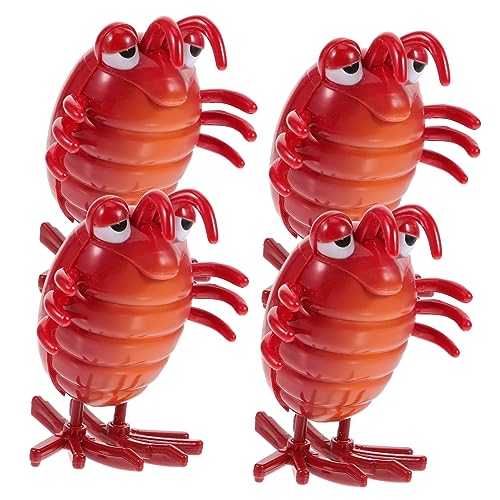 KOMBIUDA 4 Stück Halloween Lustiger Uhrwerk Insekt Modell 4St Halloween Party Halloween Fun Toy Insekten für Halloween aufziehen Insekten aufziehen Abs von KOMBIUDA