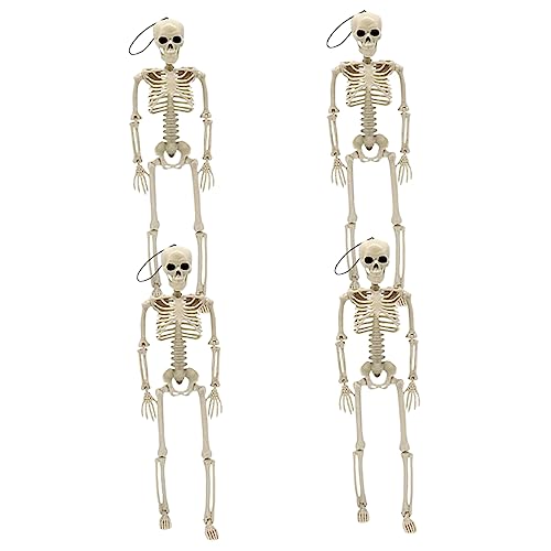 KOMBIUDA 4 Stück Halloween Skelett Skelett Dekorations Requisiten 4 Stück Girlande Halloween Fußmatte Halloween Dekorationen Halloween Spinnennetz des Deckels Gefälschter Skelett KOMBIUDA 4 Stück Halloween Skelett Skelett Dekorations Requisiten 4 Stück Girlande Halloween Fußmatte Halloween Dekorationen Halloween Spinnennetz des Deckels Gefälschter Skelett von KOMBIUDA