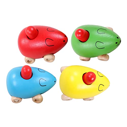KOMBIUDA 4 Stück Holzspielzeug Auto mit Sound Bunte Cartoon Fahrzeuge Junge Mädchen Jungen Party Pädagogisch Stimulierend und Dekorativ KOMBIUDA 4 Stück Holzspielzeug Auto mit Sound Bunte Cartoon Fahrzeuge Junge Mädchen Jungen Party Pädagogisch Stimulierend und Dekorativ von KOMBIUDA