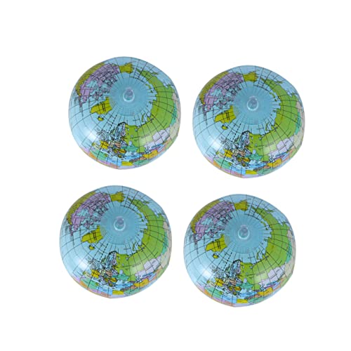KOMBIUDA 4 Stück Karte aufblasbare Bälle für kinderspielzeug strandspielzeug pufferball sport Strandball für Wasserball- aufblasbarer Spielzeugball KOMBIUDA 4 Stück Karte aufblasbare Bälle für kinderspielzeug strandspielzeug pufferball sport Strandball für Wasserball- aufblasbarer Spielzeugball von KOMBIUDA