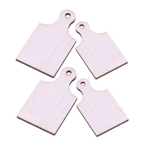 KOMBIUDA Zubehör Für Miniatur-küchenszenen: 4er-Pack Mini-schneidebretter Aus Holz Zum Basteln Als Dekoration Für Das Puppenhaus KOMBIUDA Zubehör Für Miniatur-küchenszenen: 4er-Pack Mini-schneidebretter Aus Holz Zum Basteln Als Dekoration Für Das Puppenhaus von KOMBIUDA