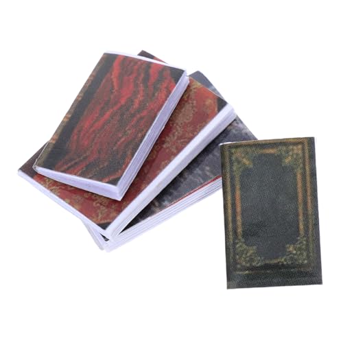 KOMBIUDA 4 Stück Miniatur Simulationsbuch Puppenhaus Buch Themen Arbeitszimmer Mini Puppenhaus Bücher Winziges Buch Miniatur Bücher Zum Basteln Miniatur Bücher Für KOMBIUDA 4 Stück Miniatur Simulationsbuch Puppenhaus Buch Themen Arbeitszimmer Mini Puppenhaus Bücher Winziges Buch Miniatur Bücher Zum Basteln Miniatur Bücher Für von KOMBIUDA