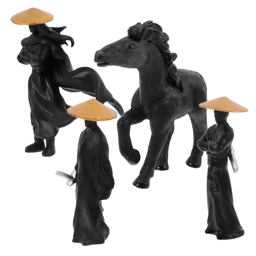 KOMBIUDA 4 Stück Miniaturpuppenmodell Mini -Figur Gartenzubehör kleine Figuren Miniatur -Dinge Puppenhaus-Miniaturen Miniaturfiguren Miniaturspielzeug Miniatur-Zeug PVC Schwarz KOMBIUDA 4 Stück Miniaturpuppenmodell Mini -Figur Gartenzubehör kleine Figuren Miniatur -Dinge Puppenhaus-Miniaturen Miniaturfiguren Miniaturspielzeug Miniatur-Zeug PVC Schwarz von KOMBIUDA
