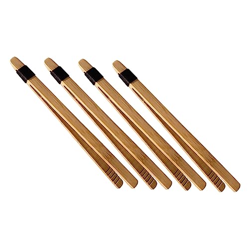 KOMBIUDA 4 Stück Pinzette Holzspielzeug Lustiges Holzzange Pinzette Aus Holz Für Pinzette Zum Frühen Lernen Für Kinderpinzette Bambus KOMBIUDA 4 Stück Pinzette Holzspielzeug Lustiges Holzzange Pinzette Aus Holz Für Pinzette Zum Frühen Lernen Für Kinderpinzette Bambus von KOMBIUDA