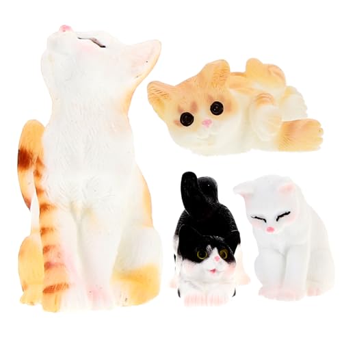 KOMBIUDA 4 Stück Puppenhaus Orange Katze Winzige Figuren Katzenfiguren Bonsai Katzenfigur Mini Katzendekor Puppenhaus Katzenstatuen Miniaturen Mini Katzenmodell Puppenhauszubehör Winzige KOMBIUDA 4 Stück Puppenhaus Orange Katze Winzige Figuren Katzenfiguren Bonsai Katzenfigur Mini Katzendekor Puppenhaus Katzenstatuen Miniaturen Mini Katzenmodell Puppenhauszubehör Winzige von KOMBIUDA
