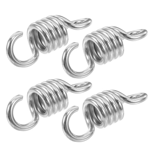 KOMBIUDA 4 Stück Robuste Aufhängung für Schaukelstühle Hängematten und Indoor Nutzung Hohe Zugfestigkeit Einfache Montage Silber KOMBIUDA 4 Stück Robuste Aufhängung für Schaukelstühle Hängematten und Indoor Nutzung Hohe Zugfestigkeit Einfache Montage Silber von KOMBIUDA