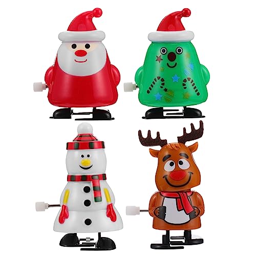 KOMBIUDA 4-teiliges Aufziehspielzeug Mit Weihnachtsmann Und Schneemann Leuchtende Farben Für Weihnachts-Party KOMBIUDA 4-teiliges Aufziehspielzeug Mit Weihnachtsmann Und Schneemann Leuchtende Farben Für Weihnachts-Party von KOMBIUDA