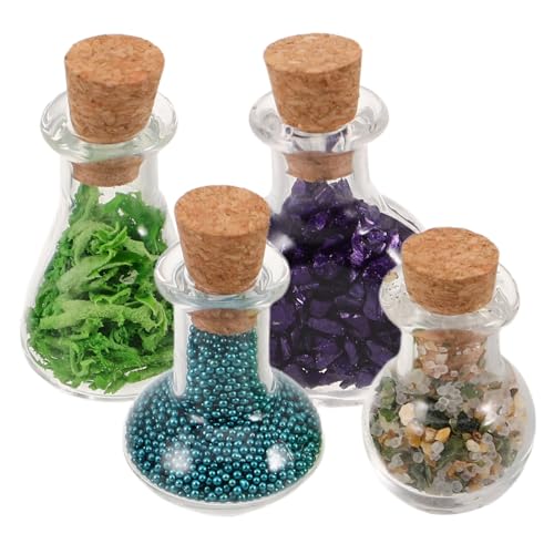 KOMBIUDA 4 Stück Simulierte Trankflasche Puppenhaus-Miniatur-szenenmodell Miniatur-Dekorationen Puppendekoration Küchenzubehör Für Puppenstuben Puppenhaus-küche Puppenhaus-miniflaschen Glas KOMBIUDA 4 Stück Simulierte Trankflasche Puppenhaus-Miniatur-szenenmodell Miniatur-Dekorationen Puppendekoration Küchenzubehör Für Puppenstuben Puppenhaus-küche Puppenhaus-miniflaschen Glas von KOMBIUDA