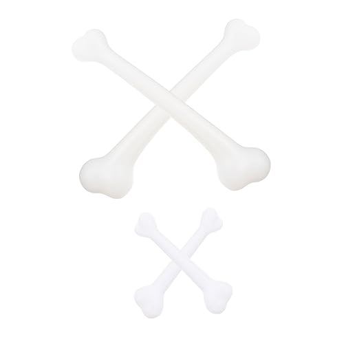 KOMBIUDA 4 Stück Simulierte menschliche Knochen Dschungelkostüm Knochen Halloween-Fake-Knochen Halloween totenköpfe Halloween Halloween-Knochen Spukhaus Knochen Plastik von KOMBIUDA