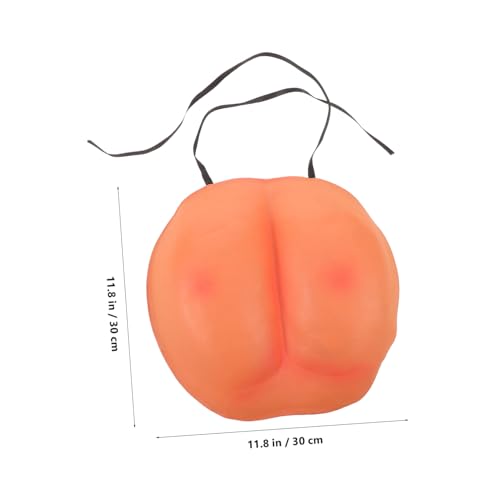 KOMBIUDA 4 Stück Teiliges Prank-kit für Erwachsene Realistische Weiche Fake-Hintern Lustige Kostüm-Accessoires für Halloween-Party und Aprilscherz Leichtes Tragbares Party von KOMBIUDA
