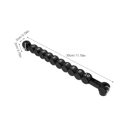 KOMBIUDA 4 Stück Teiliges Tischfußball Punktzähler Präzise Foosball Score Counter Einheiten Robustes Zubehör für Tischfußball für Familienspiele und Gesellige Runden von KOMBIUDA